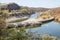 Tietar river reservoir from Mirador Malavuelta, Spain