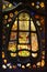 Tiffany Window Stained glass texture
