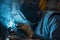 TIG welding of aluminum part for a passenger car