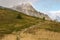 Tigaile mari in Ciucas Mountain panoramic view