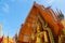 Tiger cave temple, wat tham sua, big buddha image, stupa, pagoda by mountain, Thailand