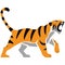 Tiger drawing for the kids, roar of tiger, wildlife or wild animal, the sign of power and danger