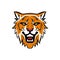 Tiger face logo vector simple design