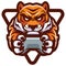 Tiger Gamer Mascot