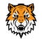 Tiger Logo Team Symbol Sport Mascot Icon Isolated