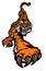 Tiger Mascot Vector Logo
