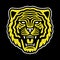 Tiger retro logo.