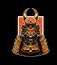 Tiger samurai ronin Vector Illustration