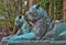Tiger Statues at Princeton University