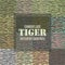 Tiger stripe Camouflage seamless patterns