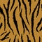 Tiger Texture Seamless Animal Pattern Background