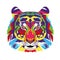 tiger wild life technicolor icon