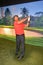 Tiger Woods wax statue