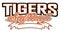 Tigers Softball Design With Banner