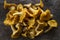 Tight bunch of Cleaned Chanterelles