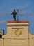 Tightrope walker, Lublin, Poland