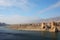 Tigris river near the border Turkey and Syria