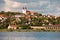 Tihany village with the Abbey on top of the hill