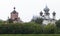 Tikhvin landscape with Cathedral of Dormition