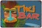 Tiki Bar Vintage Tin Sign Cocktail Party