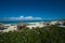 Tiki huts on Bimini beach