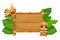 Tiki tribal hawaiian mask, statuette with human face on bamboo wooden frame with torch in cartoon style decorated exotic