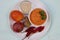 Til ki chutney, sesame or sesamum or benne chutney, served with momos, Idli and dosa, Indian food