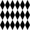 Tile black and white background or vector patter