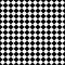 Tile black and white background vector pattern