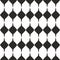 Tile black and white vector pattern