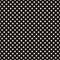 Tile dark vector pattern with white polka dots on black background