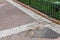 Tile Floor Background Park Texture Sidewalk Textured