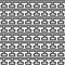 Tile greek black and white vector pattern