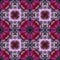 Tile kaleidoscope flowers