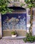 Tile mosaic and lemmon tree outside the Grand Hotel, Sorrento