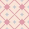 Tile pastel decorative floor tiles vector pattern or seamless background