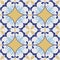 Tile seamless pattern design.