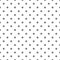 Tile vector pattern with grey polka dots on white background