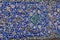 Tile working details of Blue Mosque, Tabriz, Iran
