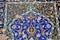 Tile working details of Blue Mosque, Tabriz, Iran