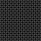 Tileable grid / mesh geometric pattern series. Repeatable monochrome texture.