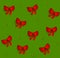 Tileable Red Xmas Bows