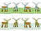 Tileable Reindeer Border