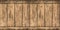 Tileable rustic grunge redwood or oak planks with wooden straps