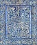 Tiled background with oriental ornaments