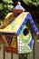 Tiled birdhouse