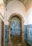 Tiled Interior of the Se or cathedral church in Viseu in Portugal