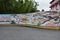 TIled mural wall outside of los Jazmines Hotel in Vinales