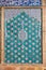 Tiled oriental Ateegh Jame mosque\'s wall