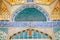 Tiled oriental Jame mosque\'s wall , Esfahan, Iran
